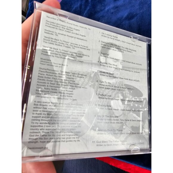 David Joseph I'm Coming Home Autographed CD - Picture 5 of 6